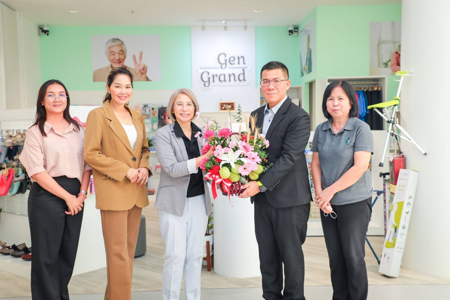 พาราไดซ์ พาร์ค ร่วมต้อนรับ GenGrand ร้านจำหน่ายของใช้ผู้สูงอายุ เปิดสาขาใหม่ ชั้น 3